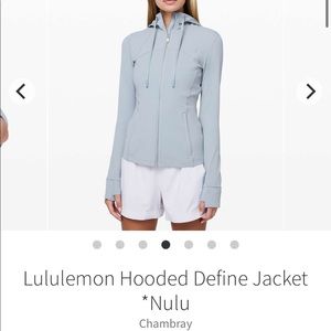 Lululemon Hooded Define